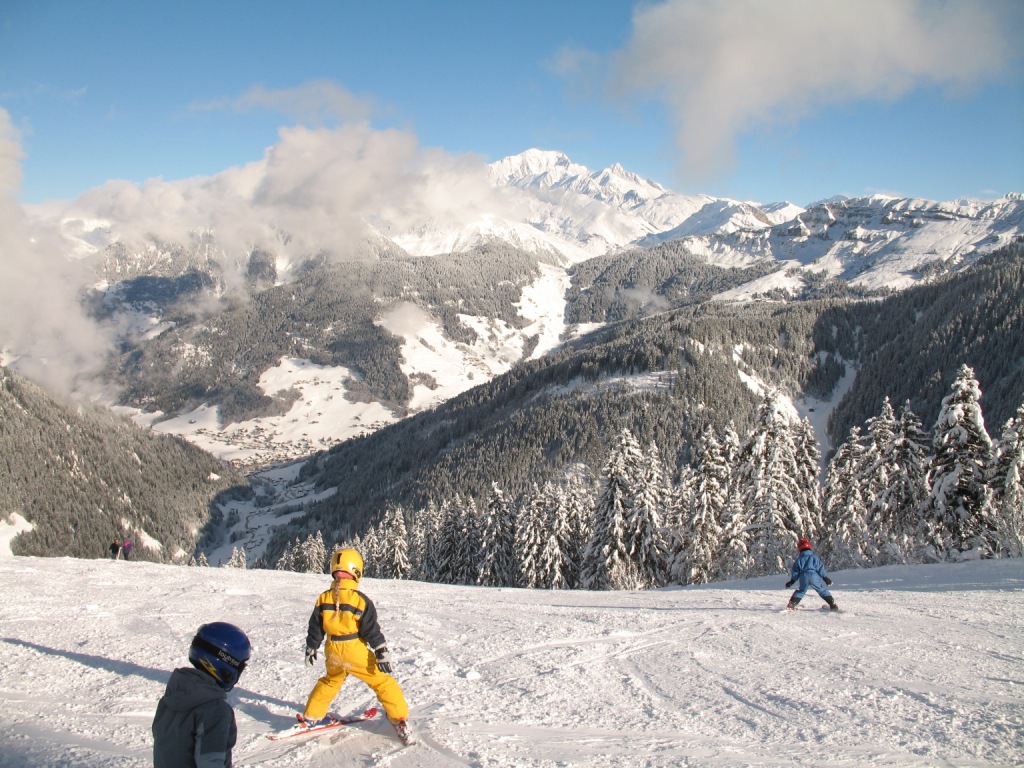 camille au ski